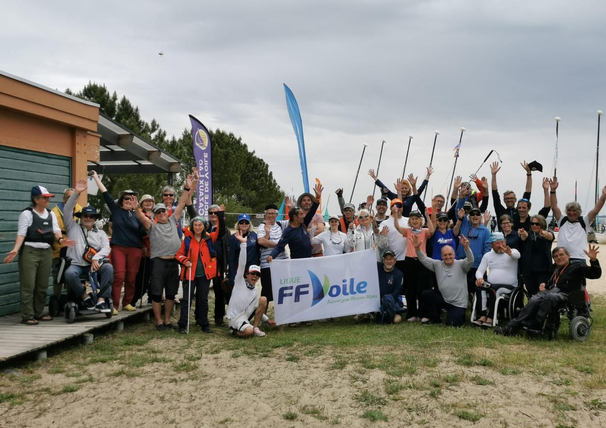 MAGNIFIQUE CHAMPIONNAT DE FRANCE À CAZAUX LAC !