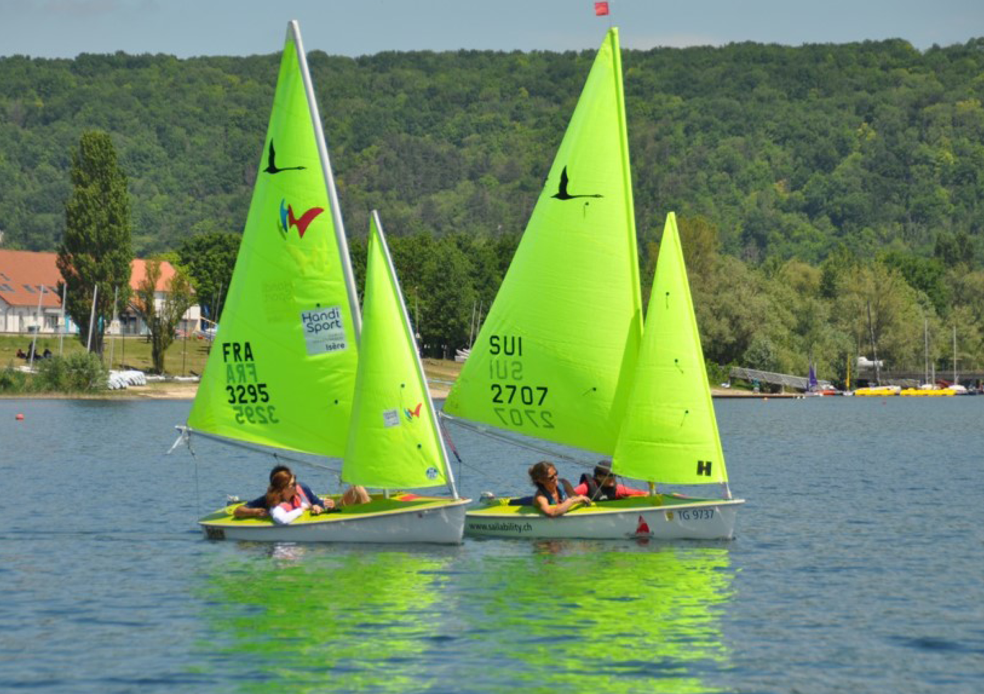 STAGE DÉCOUVERTE HANDI-VOILE DU 19 AU 22 AOÛT AU BOURGET DU LAC (73)
