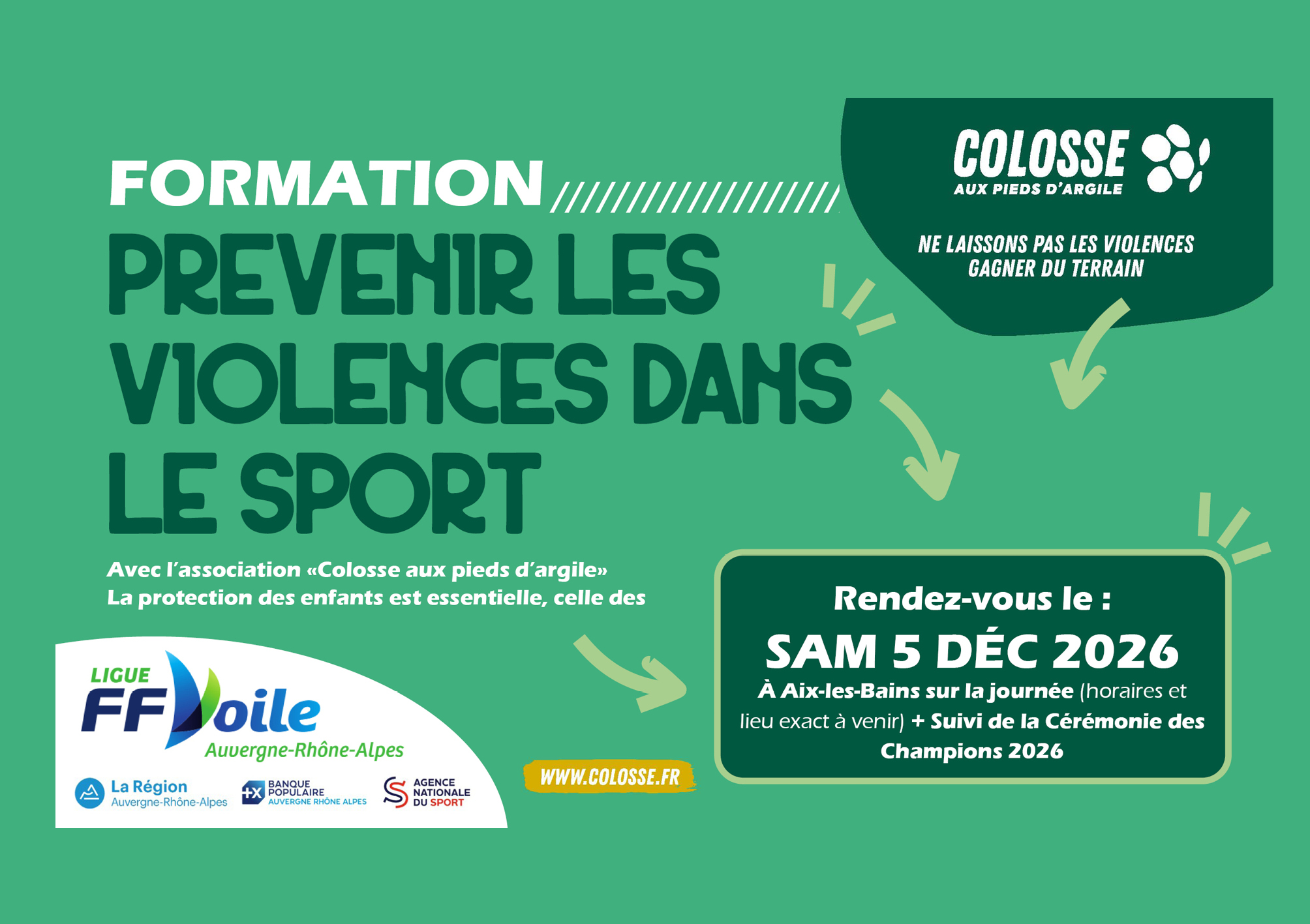 Formation « Prévenir les violences dans le sport »